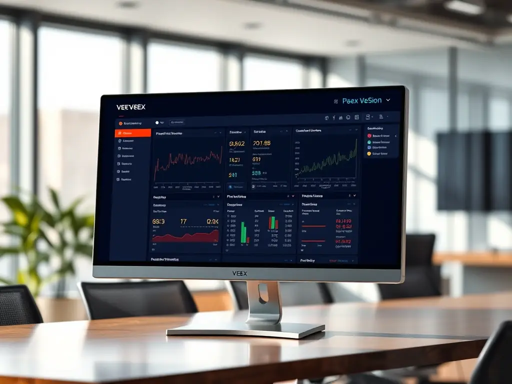 A screenshot of the VEEX VeSion platform displaying detailed fiber network performance metrics and alerts, showcasing its comprehensive monitoring capabilities.